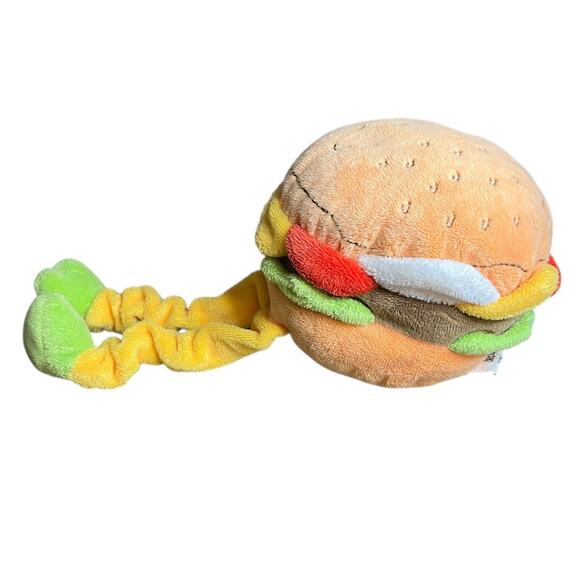 Circo Kawaii Target Plush Hamburger Mini Pillow w/ Scrunchy Legs 7" - Picture 3 of 8